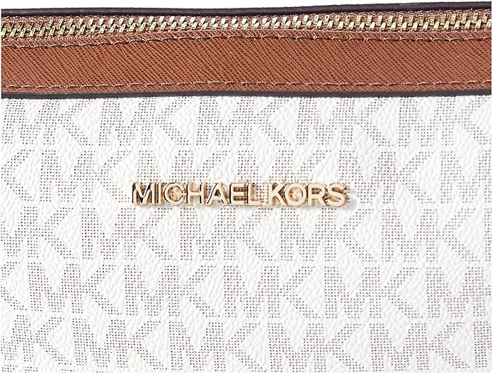 Michael Kors Women's Jet Set Item Lg Crossbody, Vanilla 2019, One Size