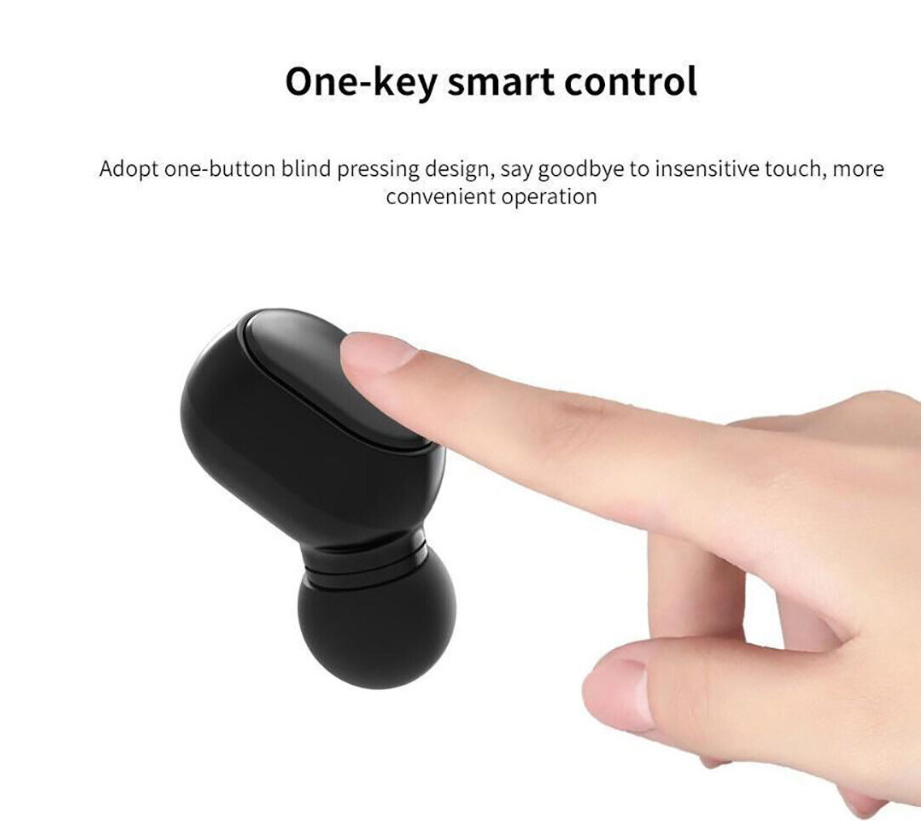 Bluetooth 5.0 Wireless Earbuds Headphone Headset Noise Cancelling TWS Waterproof